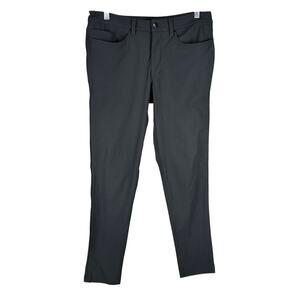 Lululemon ABC Pant Skinny Warpstreme Obsidian Men's Size 32 x 30 EUC